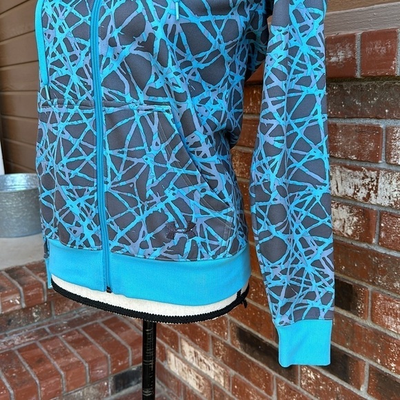 Under Armour UA Women's Semi Fitted Full Zip Hooded Jacket Size Extra Small - Picture 3 of 8